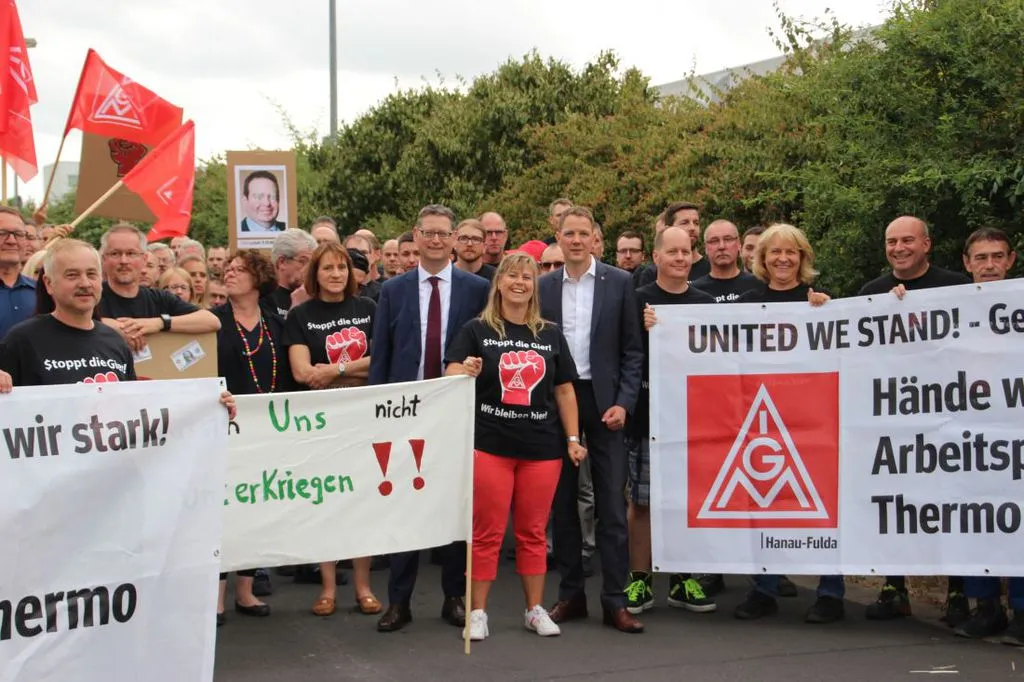 Thermo Fisher: Schäfer-Gümbel sagt Solidarität zu