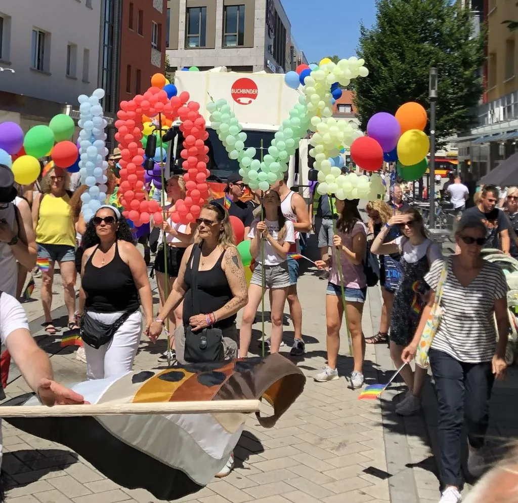 1. Christopher Street Day: Hanau ist bunt