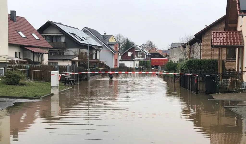 Hochwasser in Langenselbold