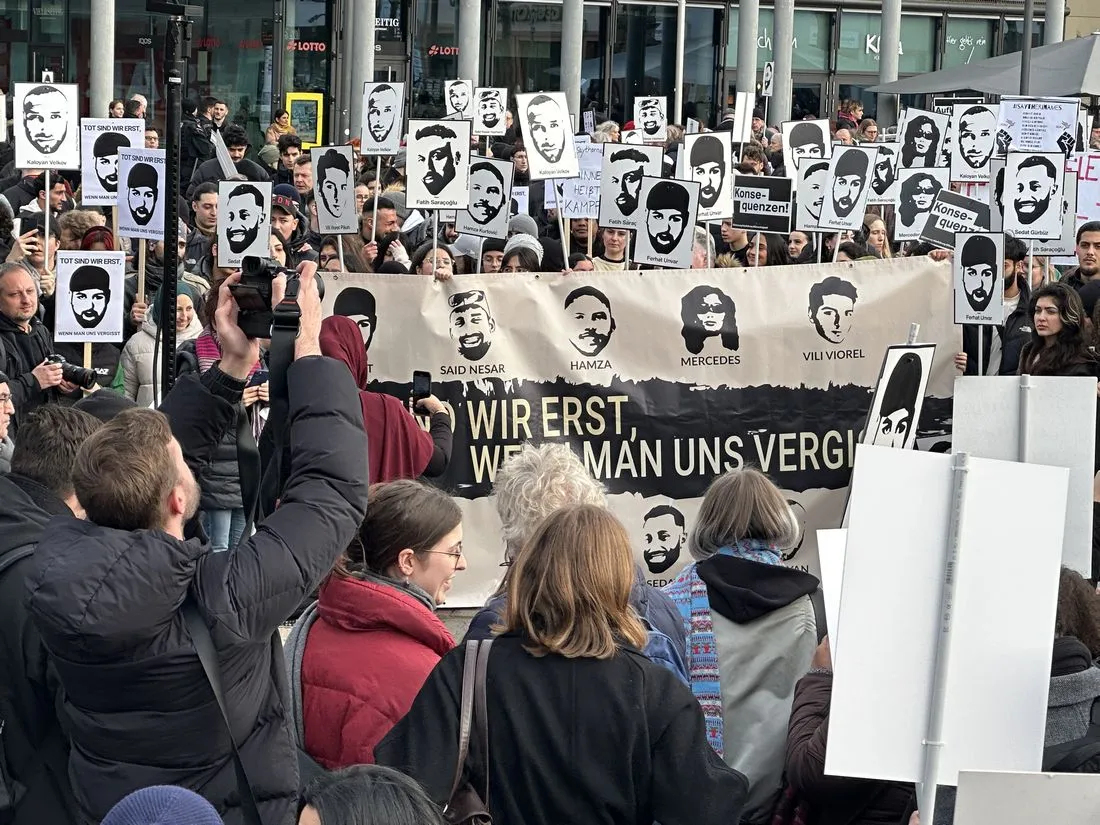 #SayTheirNames: Kundgebung am 19. Februar 2023
