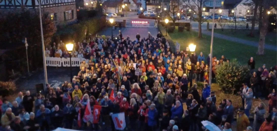 "Demo gegen rechts" in Langenselbold