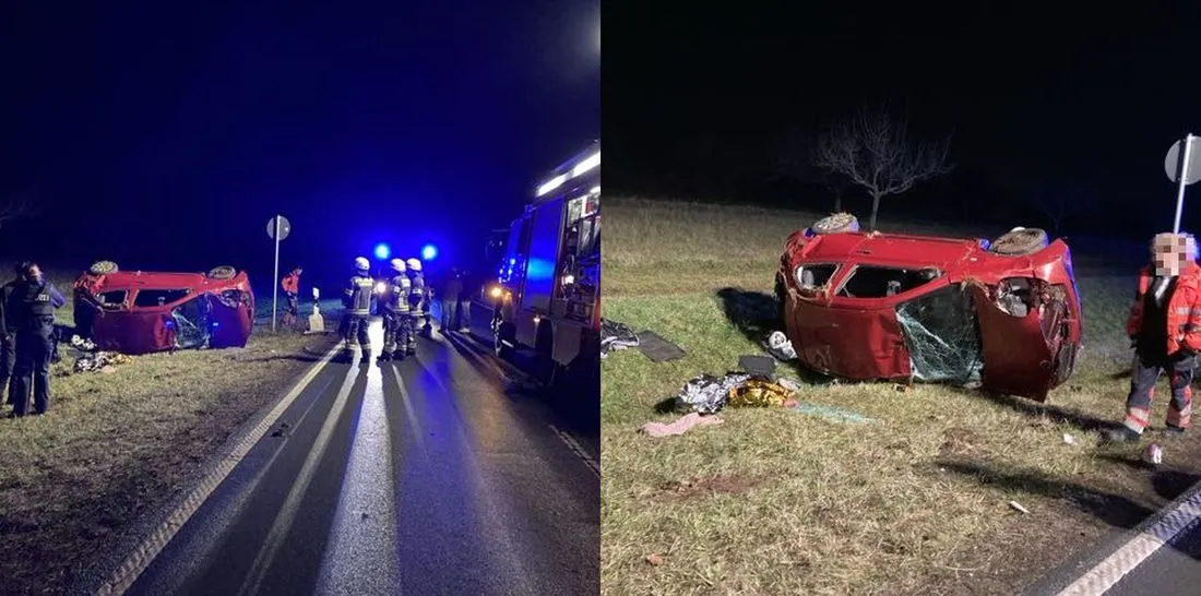 Auto überschlug sich: Zwei Verletzte in Dreieich