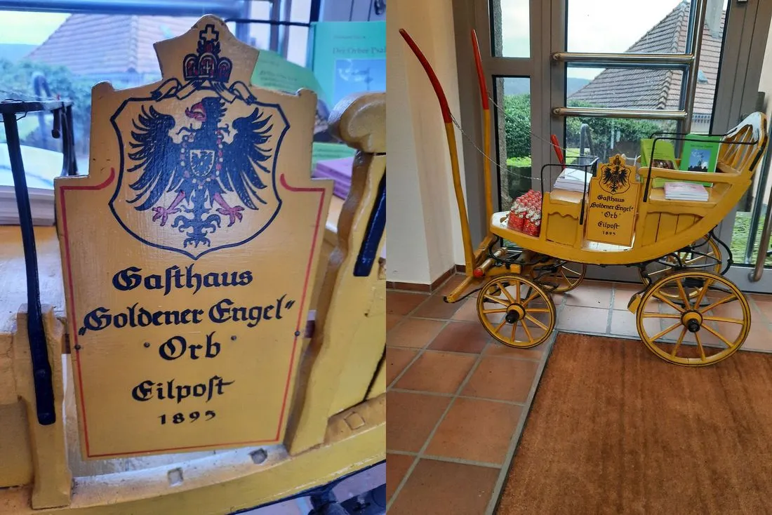 Ausstattung der Gaststätte "Goldener Engel" im Museum