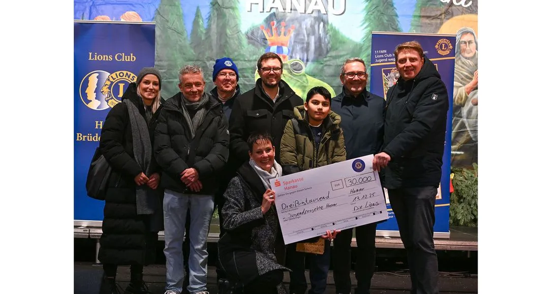 Hanauer Adventskalender: 30.000 Euro für wohltätige Zwecke