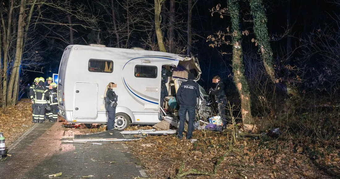 Kreis Offenbach: Wohnmobilfahrer nach Unfall verstorben