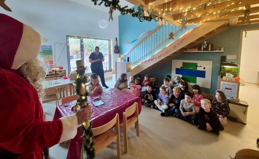 Nikolaus besucht die KiTa Nelly Sachs