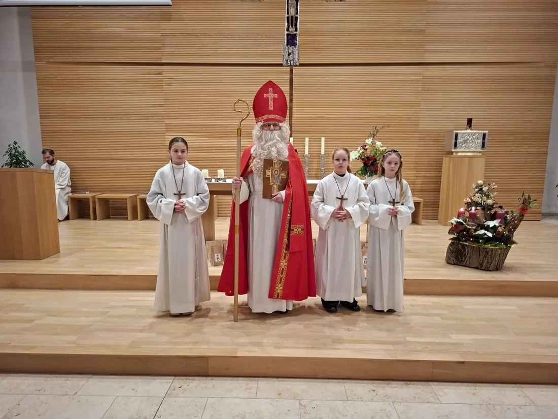Nikolaus-Kindernachmittag in den katholischen Gemeinden