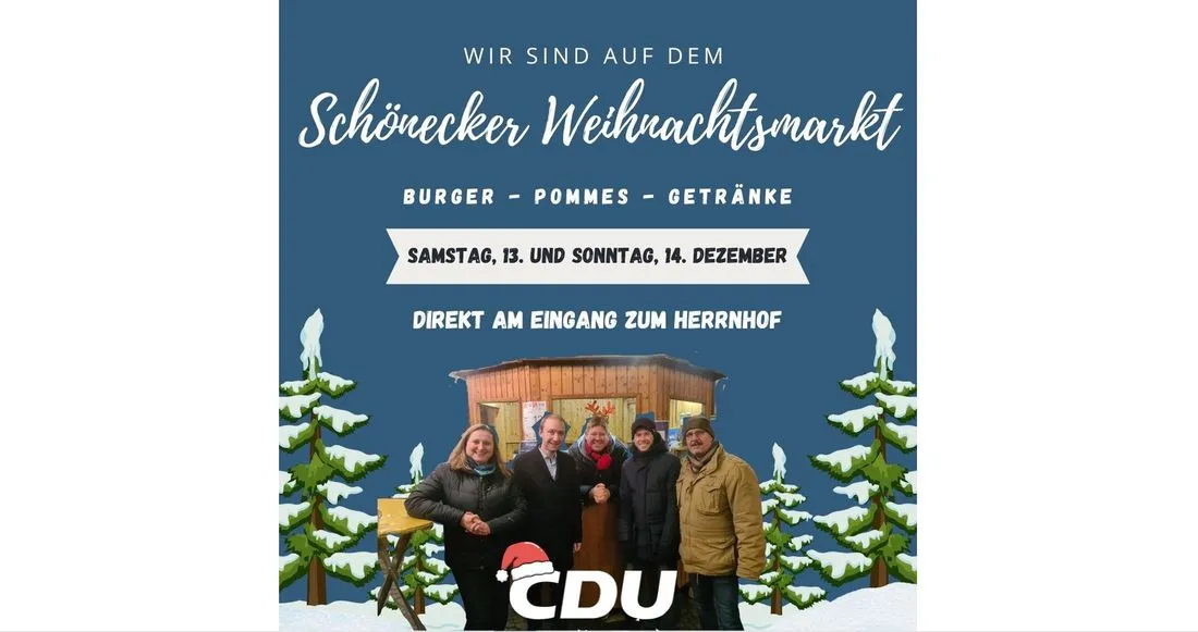 Schöneck-Burger, Glühwein und Gespräche auf dem Weihnachtsmarkt