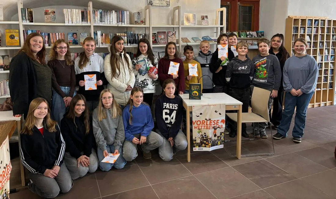 67. Vorlesewettbewerb: Schulsiegerin der Bertha-von-Suttner-Schule