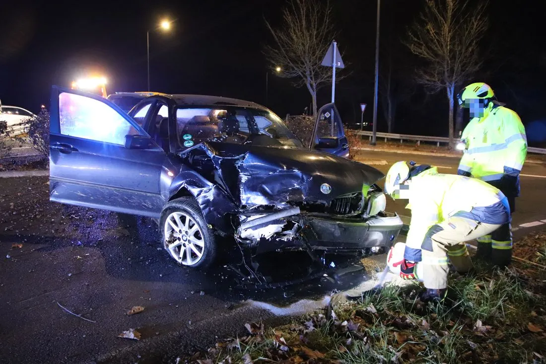 Unfall in Schlüchtern: Zwei Verletzte und zweimal Totalschaden