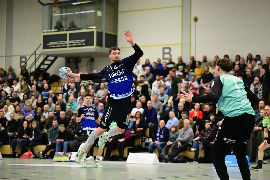 Kleines Handball-Hessenderby in Hanau