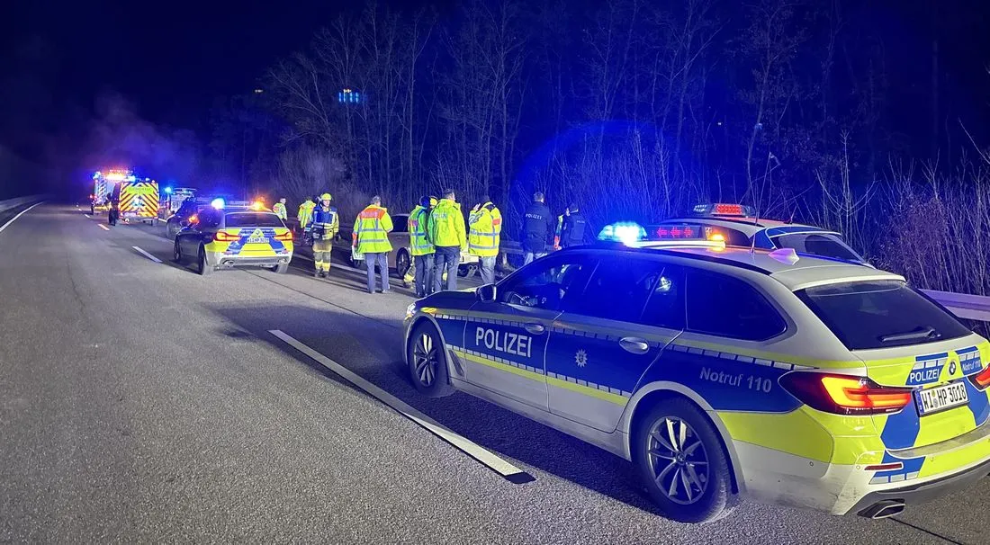 A45/Hammersbach: 20-Jähriger flüchtet vergeblich vor Polizei