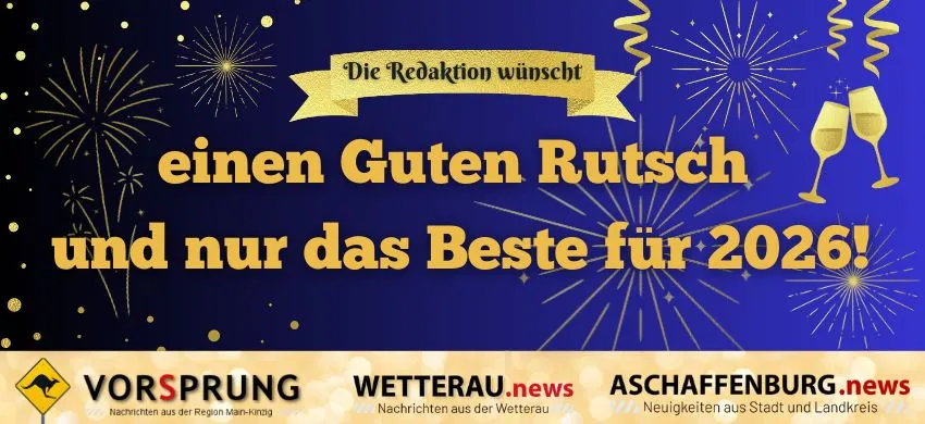 Guten Rutsch und nur das Beste für 2026!