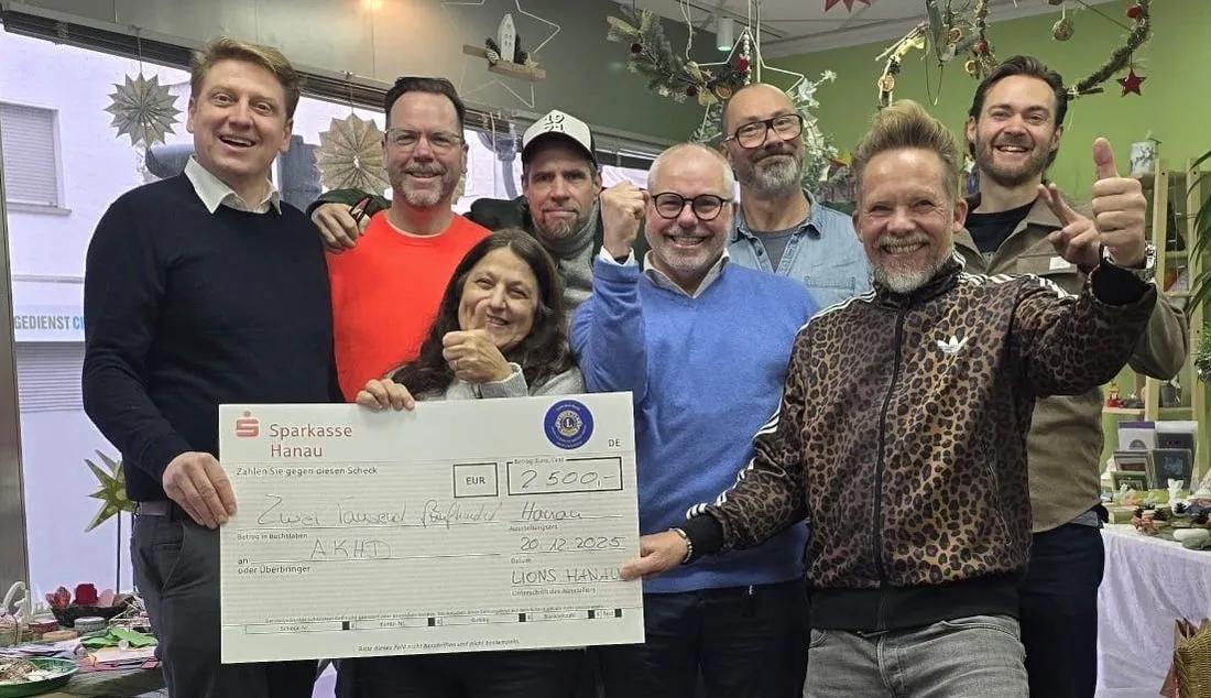 Lions Club spendet 2.500 Euro an Ambulanten Kinder- und Jugendhospizdienst