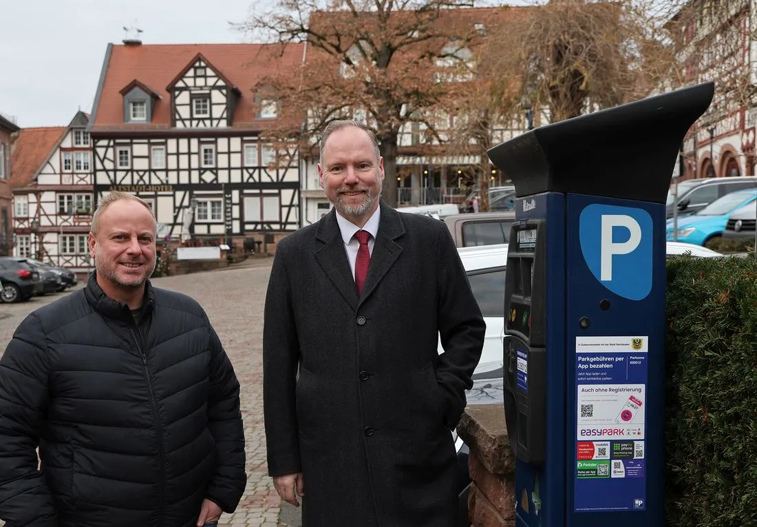 Neu in Gelnhausen: Parkgebühren mit dem Handy zahlen