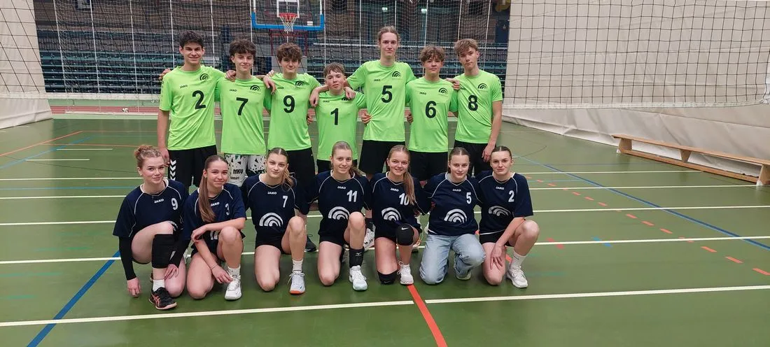 Kopernikusschule: Volleyballer sind Vize-Regionalmeister