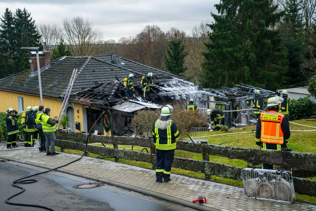 Hessen: 100.000 Euro Schaden bei Brand in Grebenhain