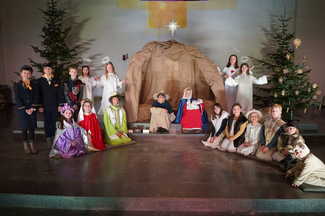 Krippenspiele öffnen Herzen für weihnachtliche Botschaft
