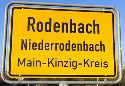 Städtebauliche Entwicklung der Gemeinde Rodenbach