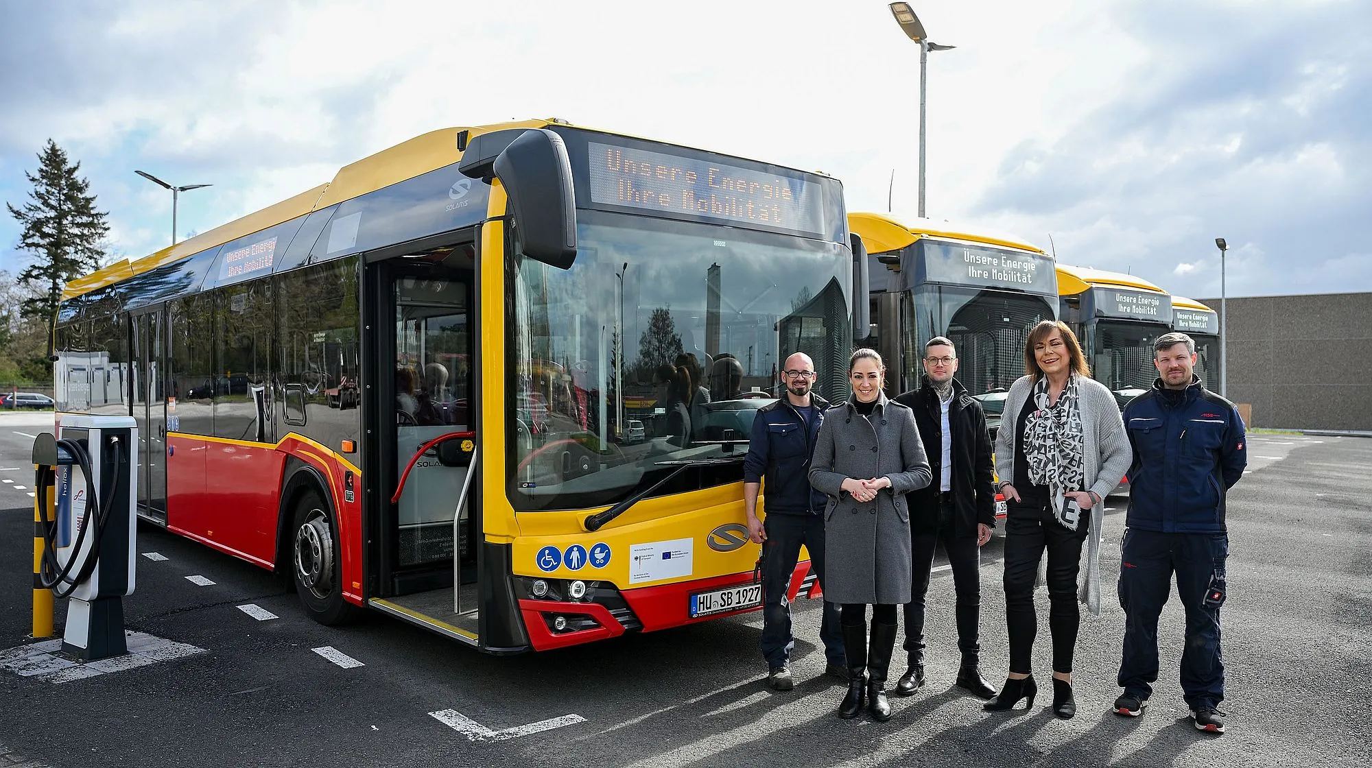 Drei E-Omnibusse der HSB fahren ab April durch Hanau