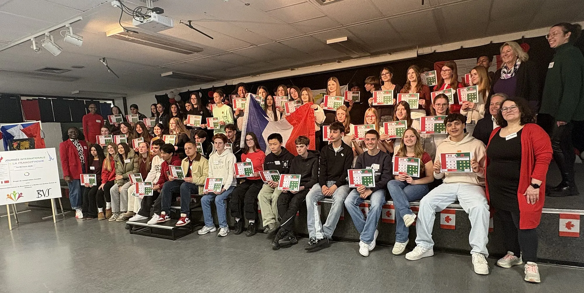 „Journée internationale de la francophonie“ an der Bertha-von-Suttner-Schule