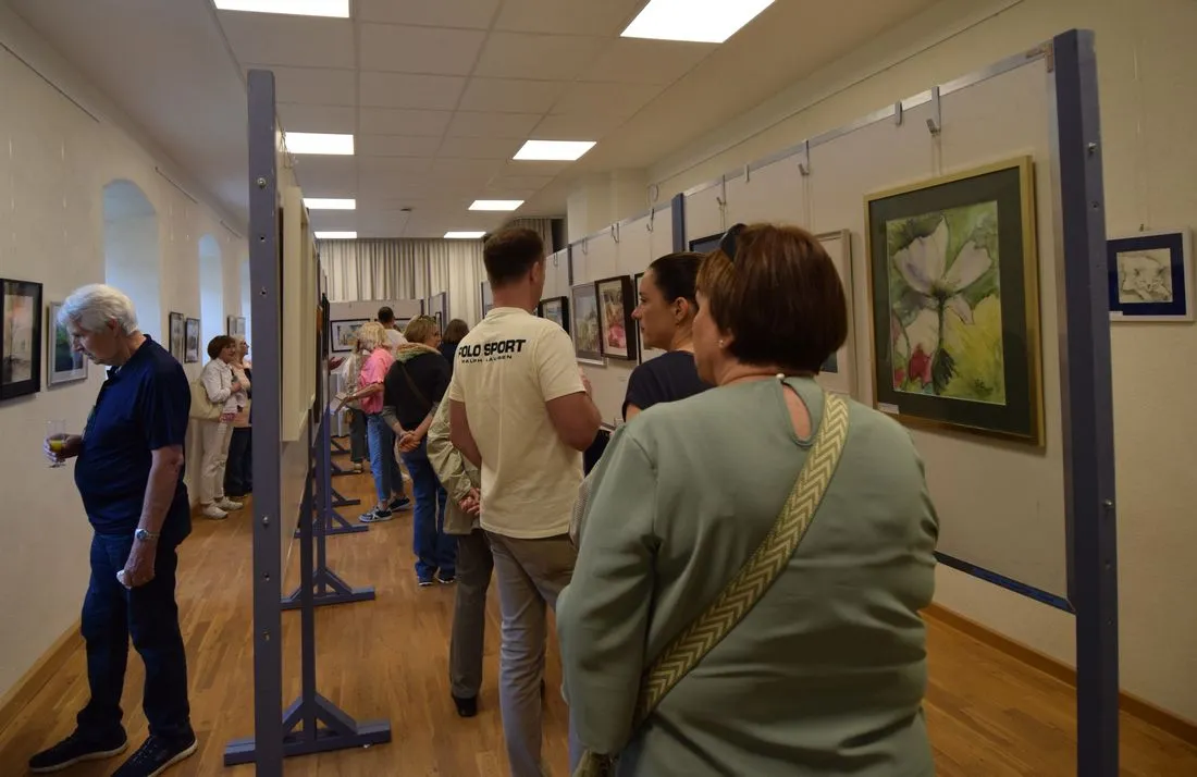 Voller Pfaffenhof Erbstadt: Ausstellung zieht viele Kunstfans an