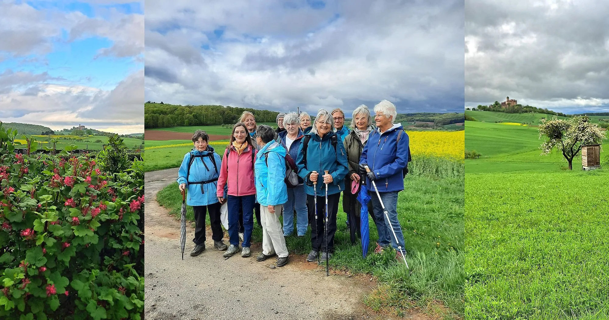 Wanderung um die blühende Hügellandschaft Ronneburg