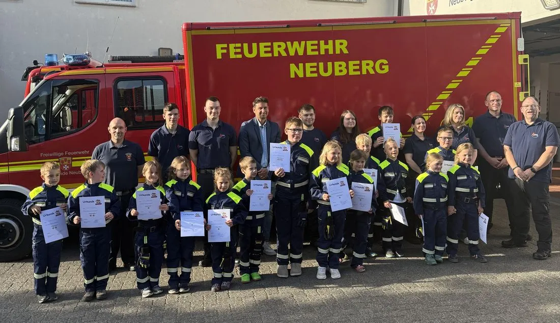 Kinderfeuerwehr: Erfolgreiche Prüfung der Tatze Stuf 1-3