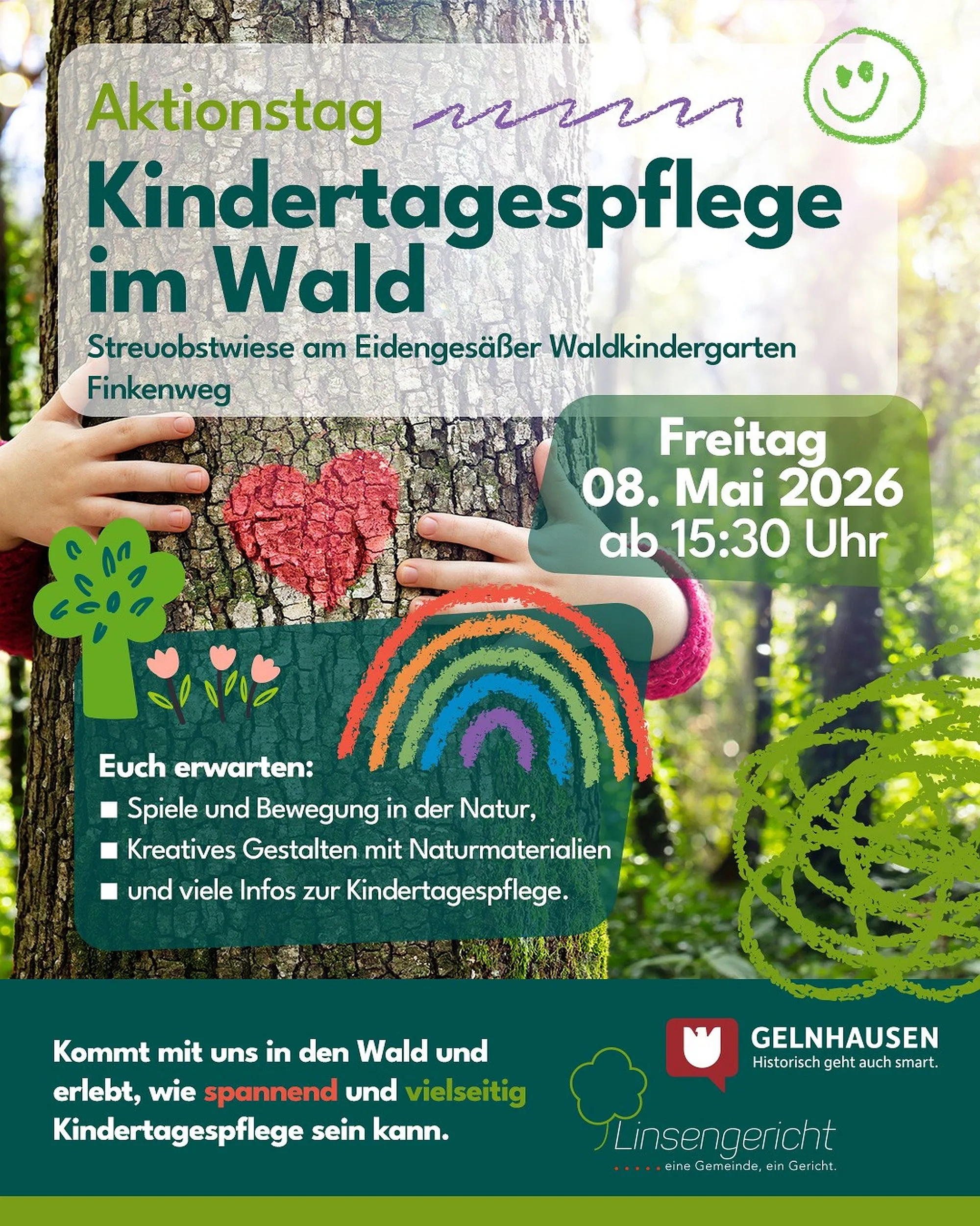 Kindertagespflege im Wald