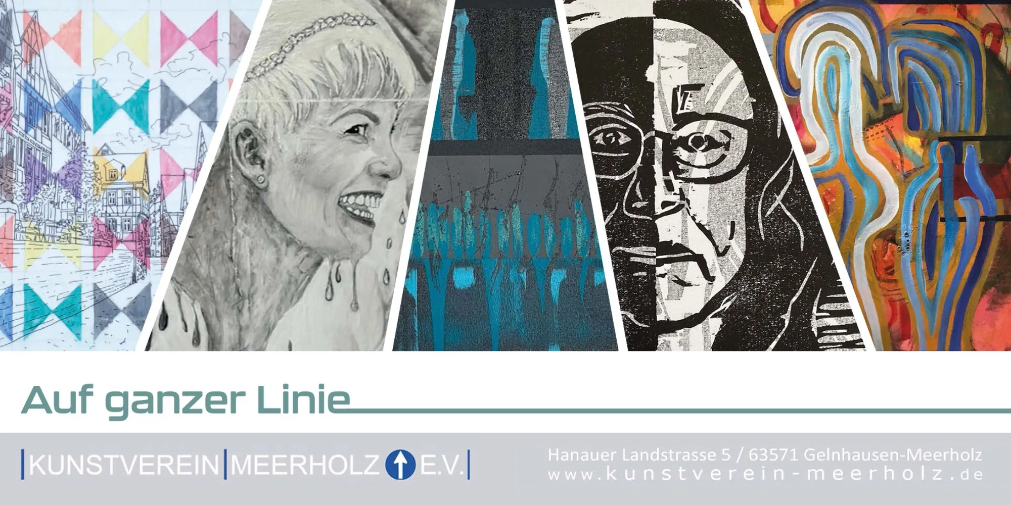 „Auf ganzer Linie“ 8. bis 31. Mai im Kunstverein Meerholz