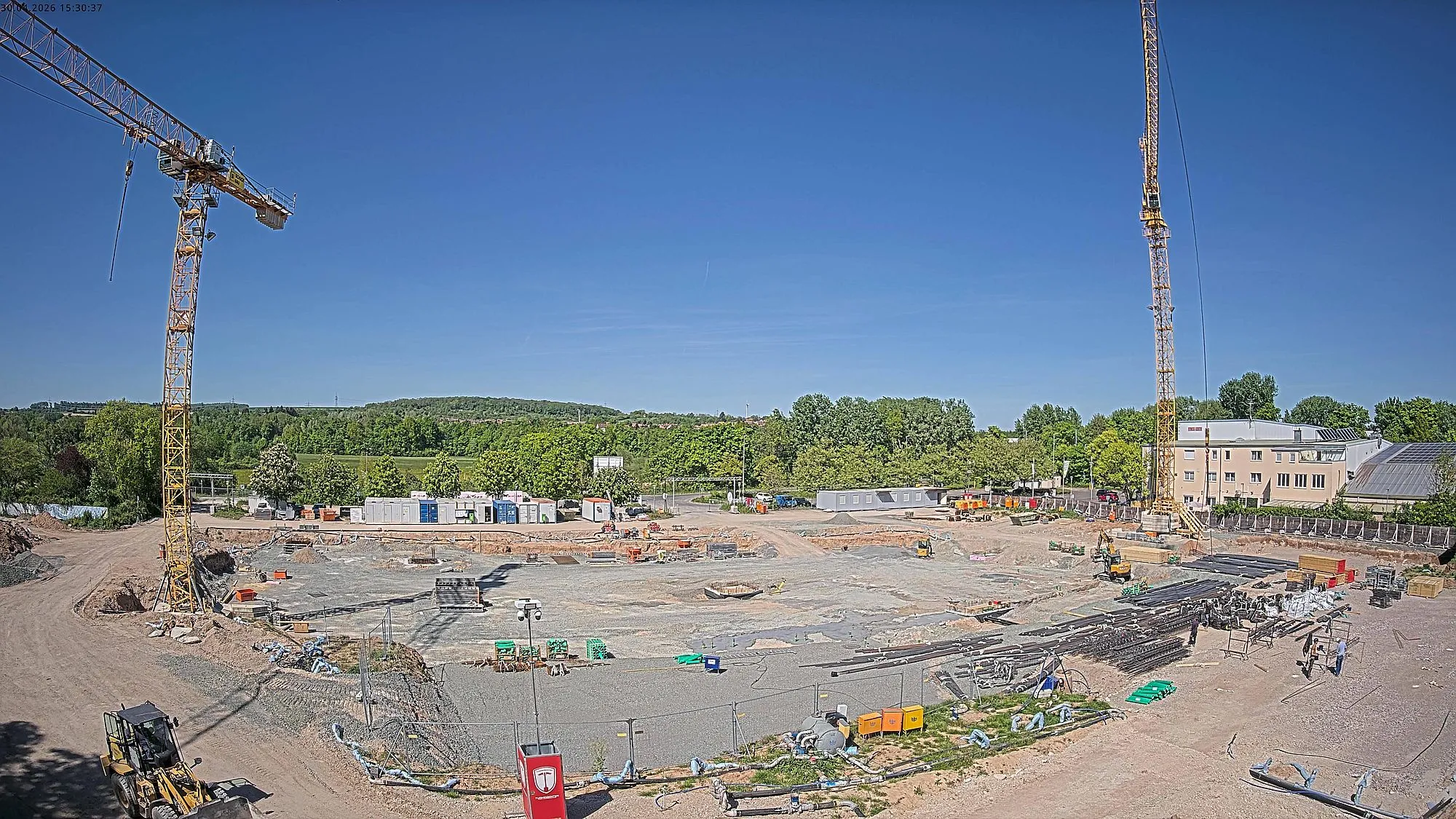 Eintauchen ins neue Maintalbad: Baustellenbesichtigung und virtuelles Erlebnis