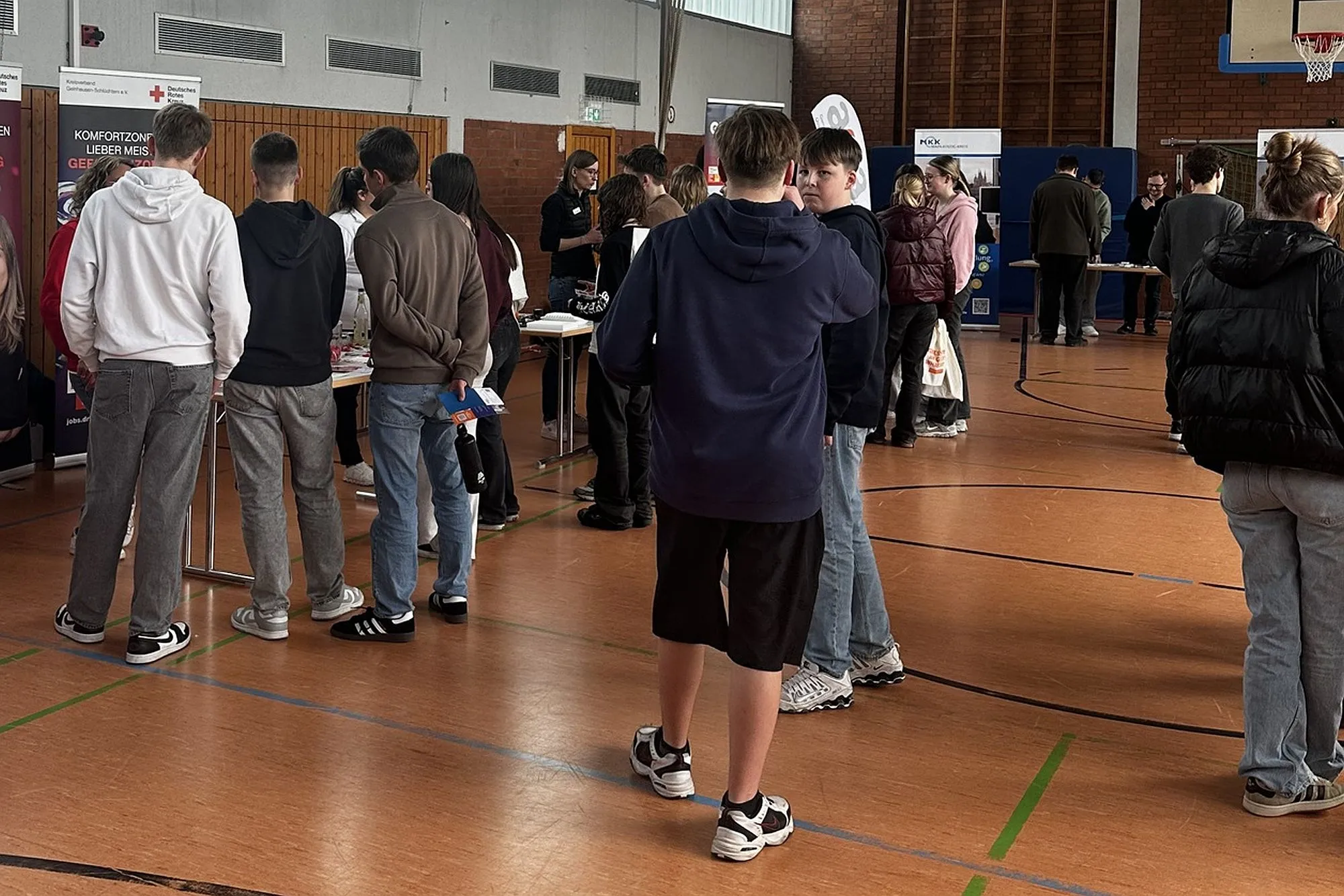 Berufs- und Ausbildungsmesse an Alteburg-Schule