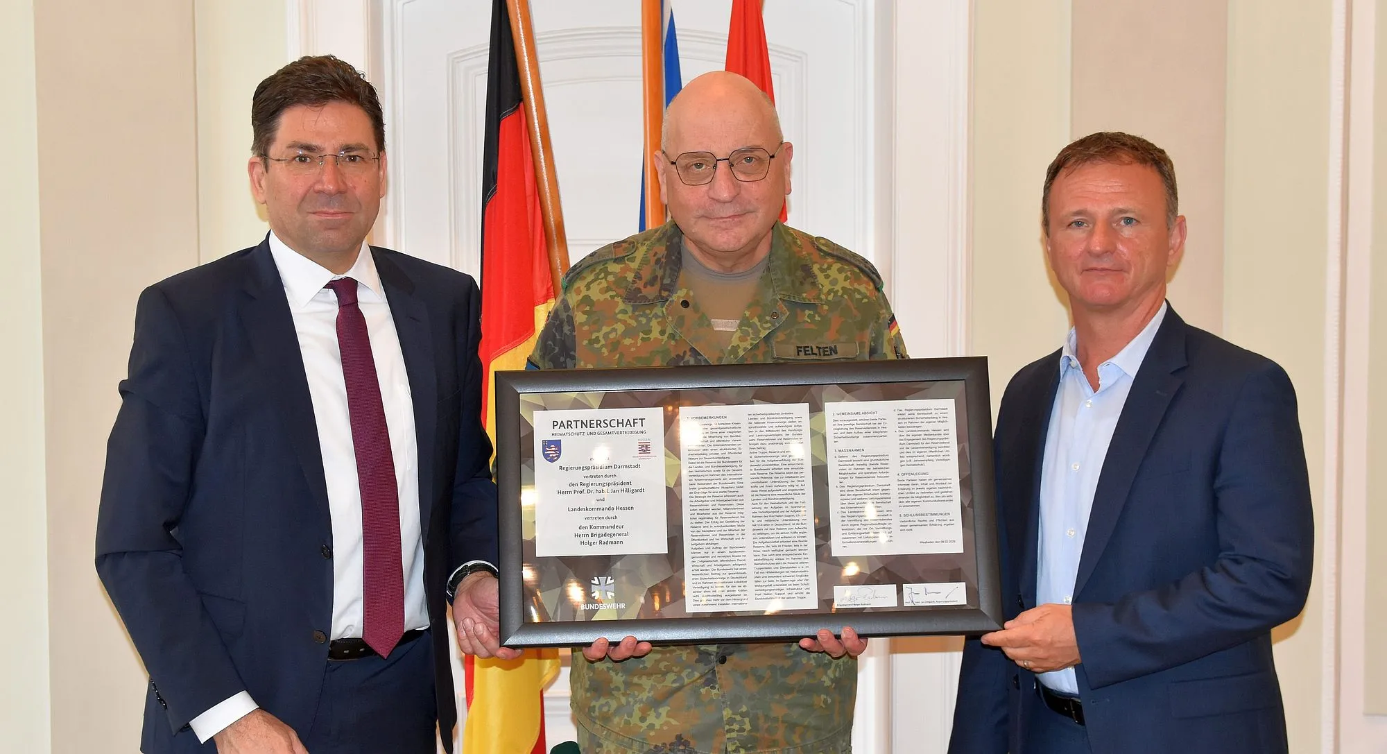 RP: Partnerschaft mit Landeskommando Hessen der Bundeswehr