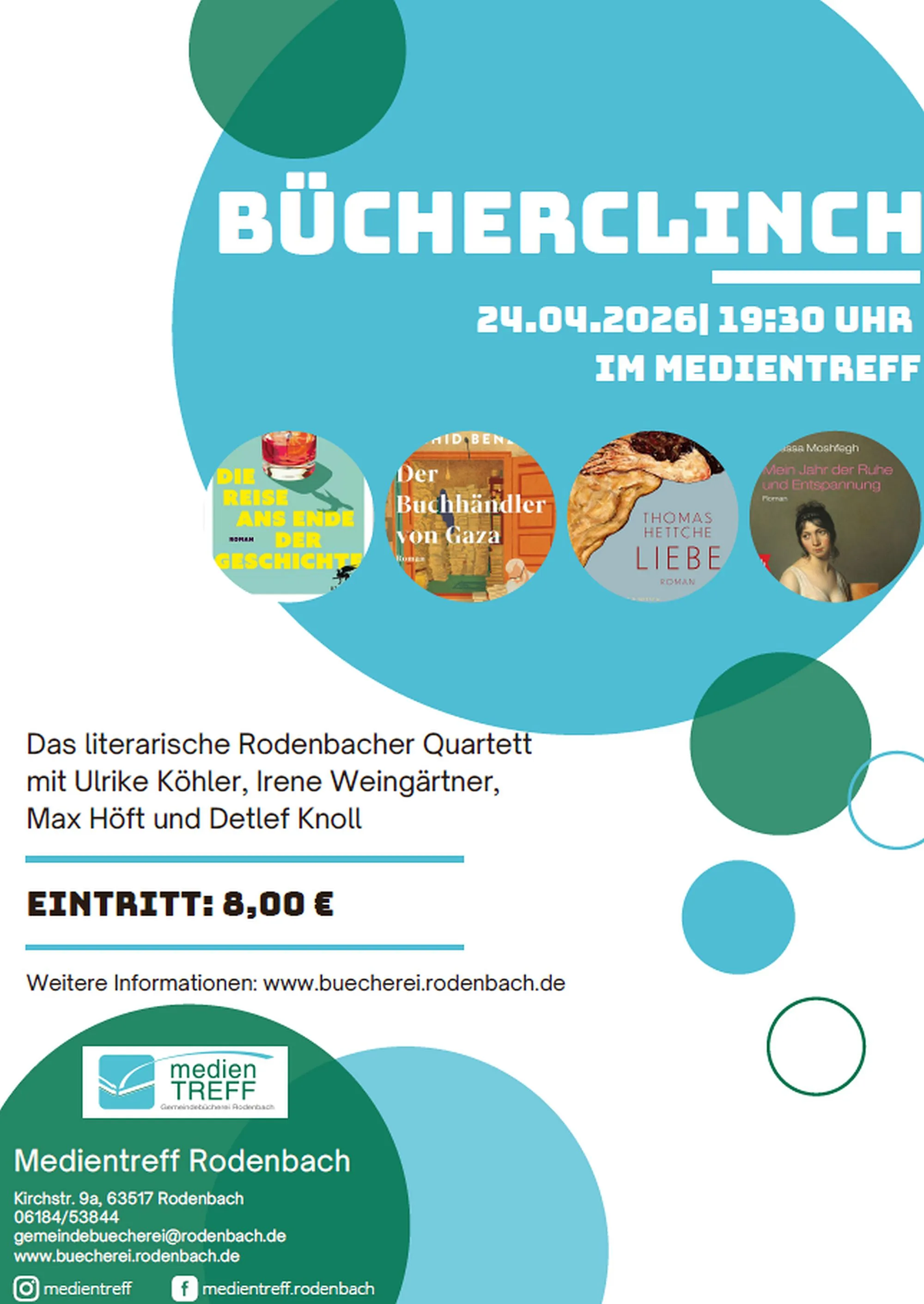 BücherClinch im Medientreff Rodenbach