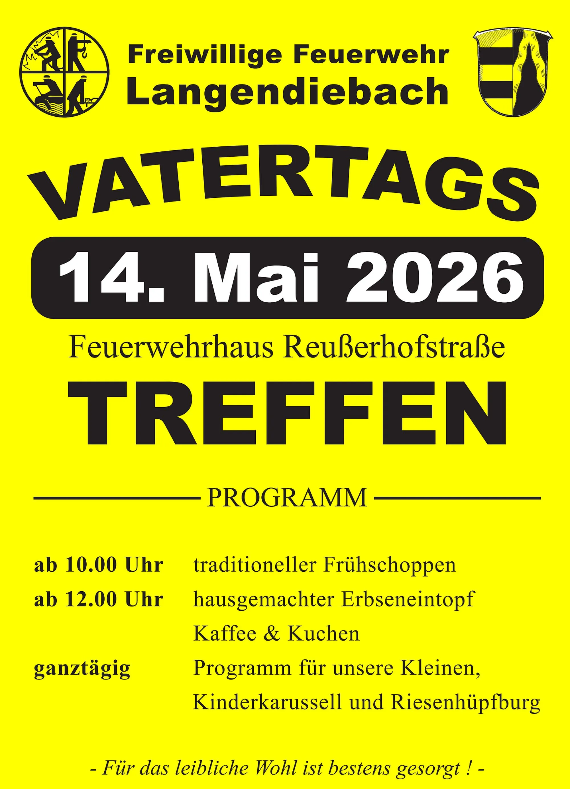 Vatertagstreffen der Feuerwehr Langendiebach