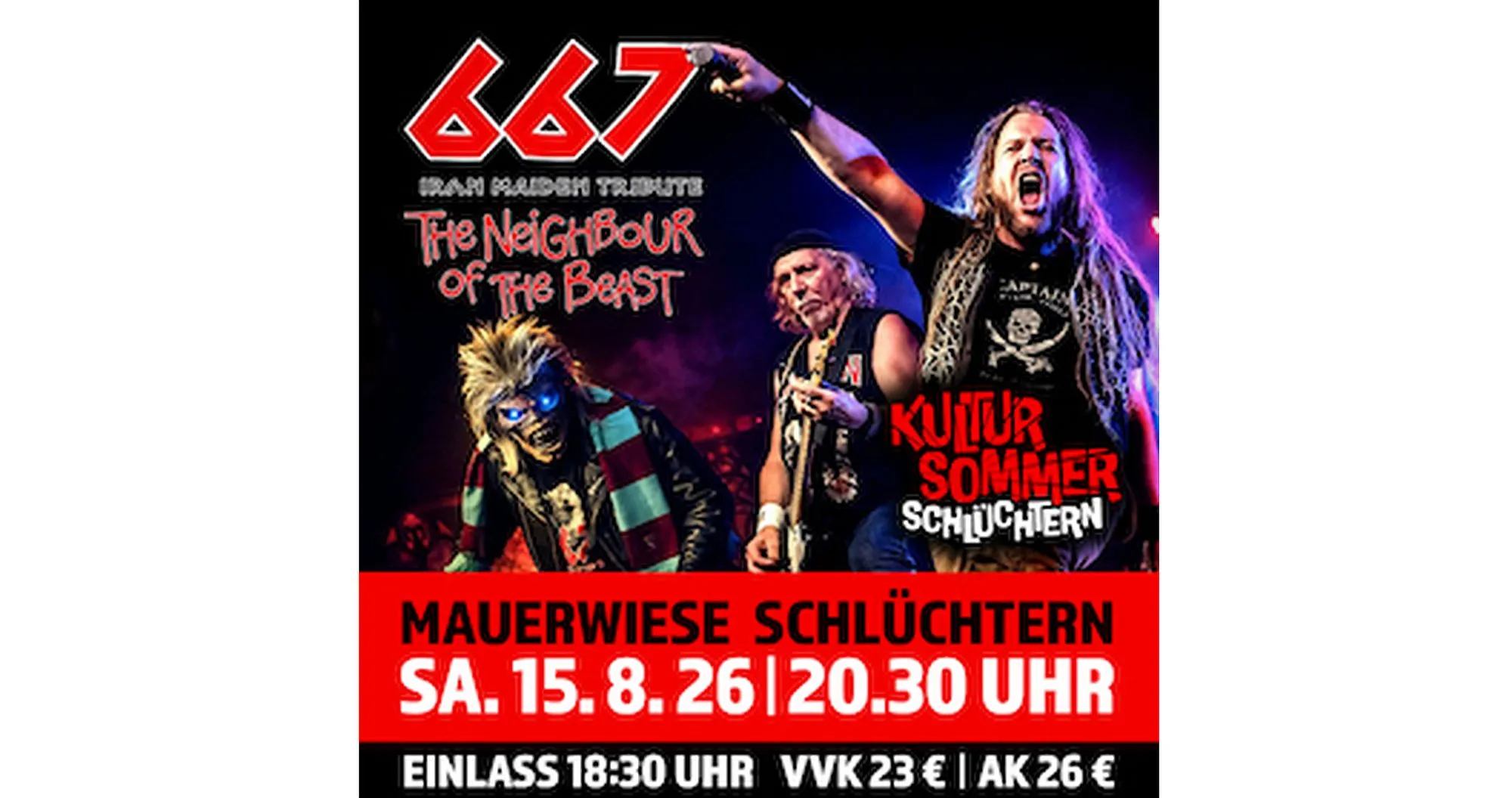 667 - The Neighbour of the Beast - Iron Maiden Tribute