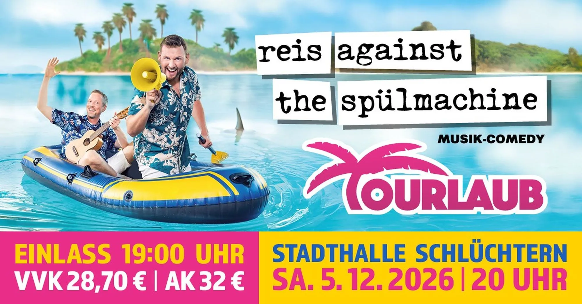 REIS AGAINST THE SPÜLMACHINE - TOURLAUB