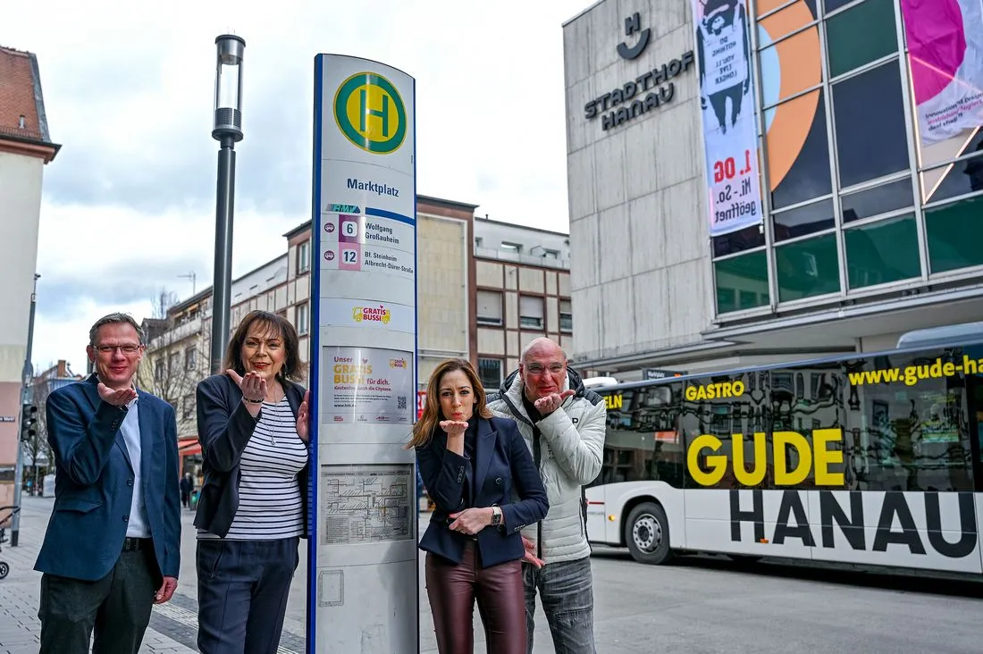 Ab sofort: Kostenlos Busfahren in der Hanauer Innenstadt