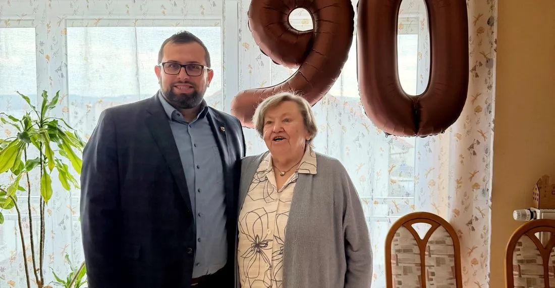 Marie Obernitz feiert 90. Geburtstag
