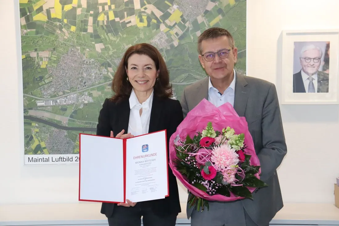Maintal: Zehnjähriges Dienstjubiläum von Bürgermeisterin Monika Böttcher