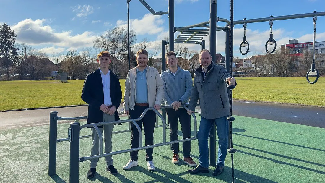 JU: Calisthenics-Park komplettiert sportliches Angebot auf Müllerwiese