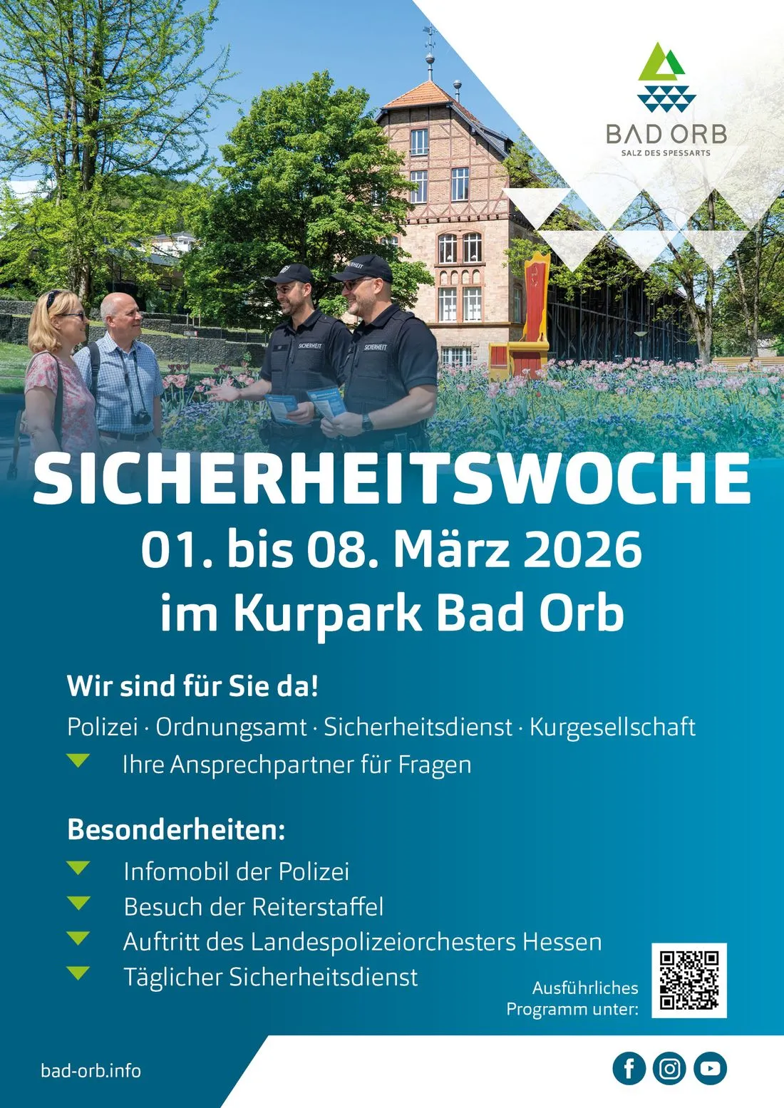 Sicherheitswoche im Kurpark Bad Orb