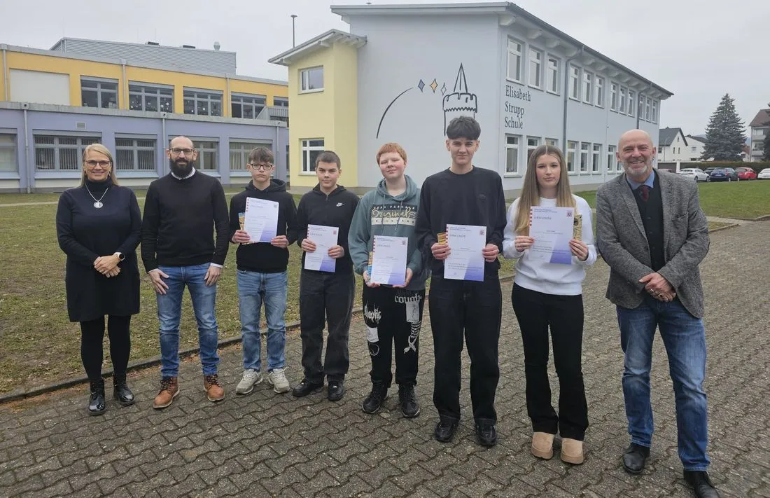 Glänzende Leistungen beim Mathematikwettbewerb