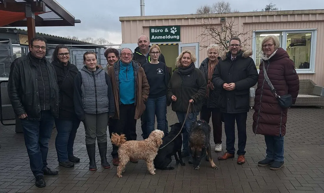 Tierheim Gelnhausen SPD informiert sich über aktuelle Herausforderungen