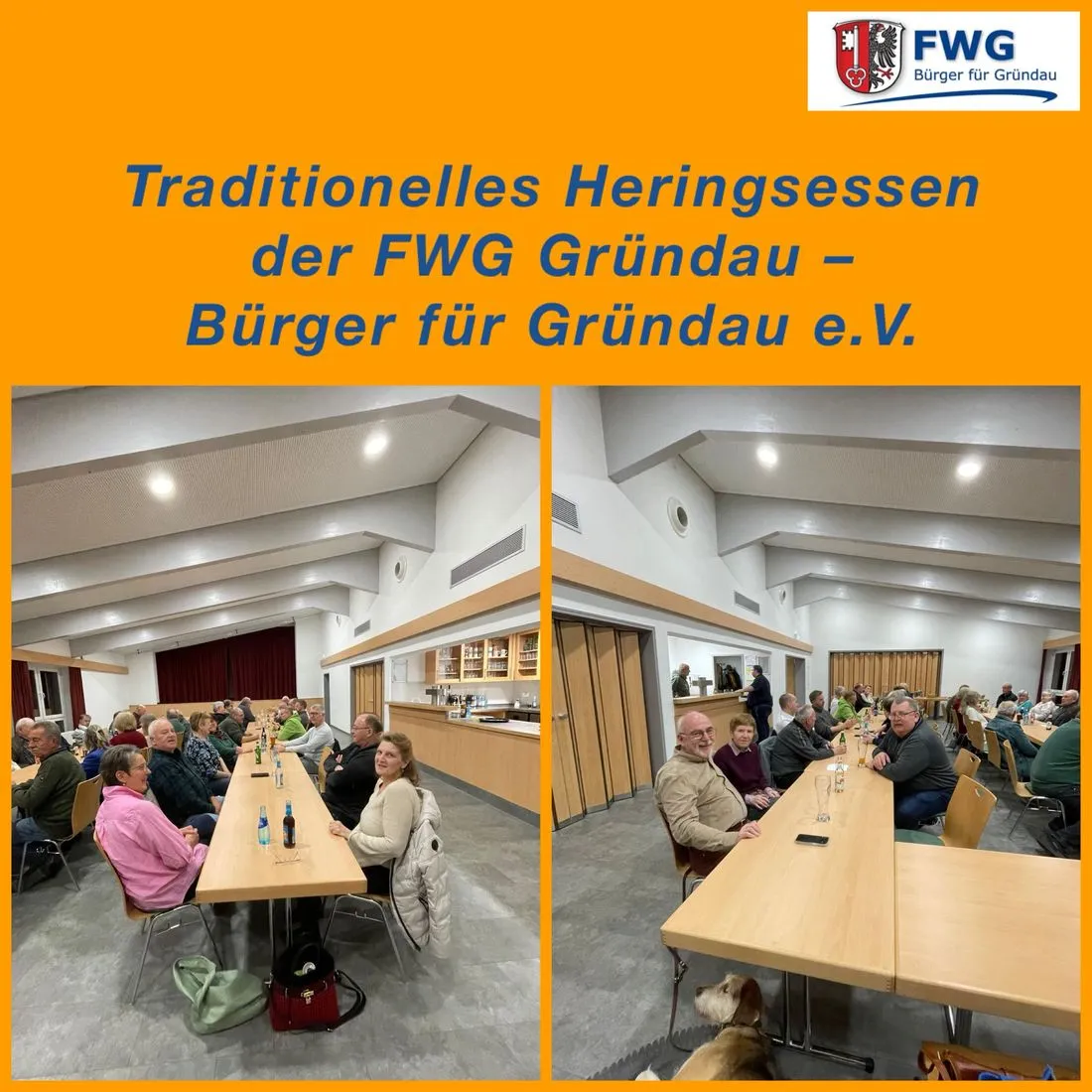Traditionelles Heringsessen der FWG Gründau – Bürger für Gründau e.V.