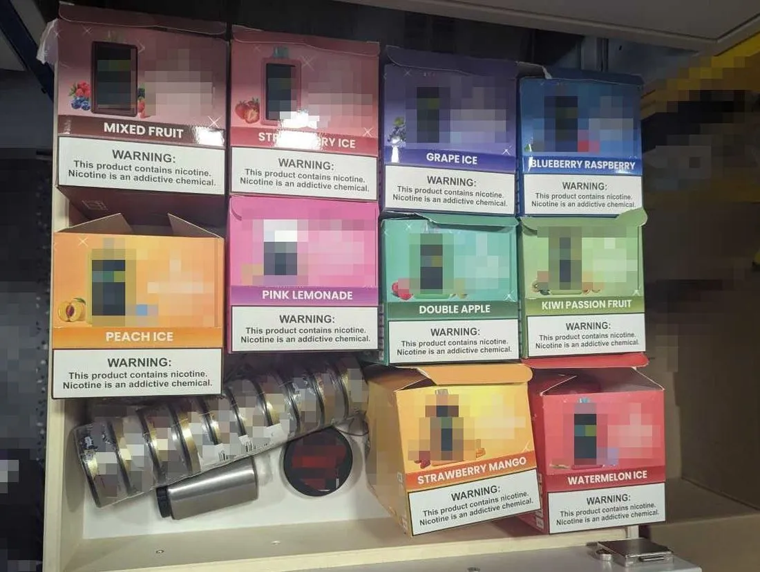Offenbach: 300 illegale Einweg-Vapes sichergestellt