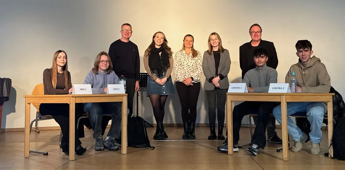 Überzeugender Wortwettstreit in Friedrich-August-Genth-Schule