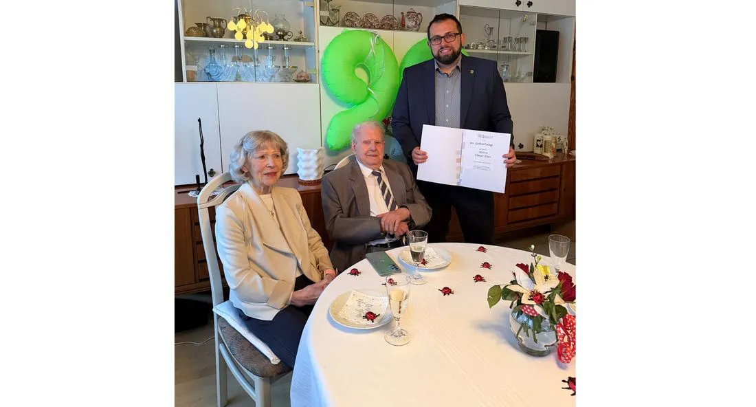 Elmar Diez feiert 90. Geburtstag