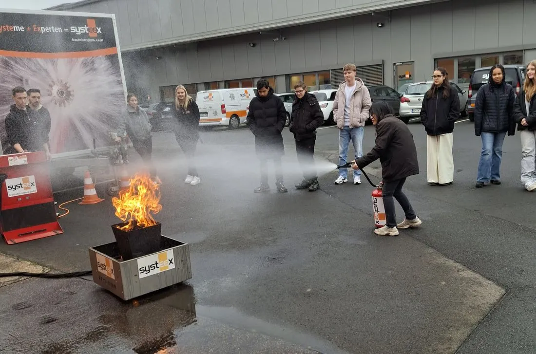 Exkursion im Rahmen eines Projekts aus dem MINT-Bereich
