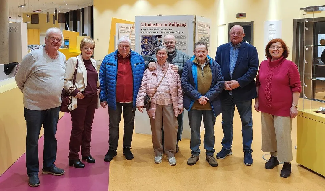 SPD Stadtverordnete erkunden 150 Jahre Industrie in Wolfgang